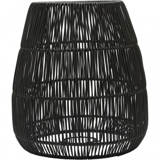 Saigon Lampsk�rm, Svart 38cm