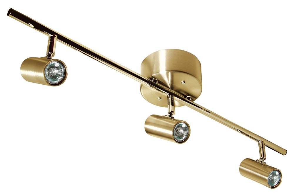 Cato skena 3 blankslipad m�ssing GU4/MR11