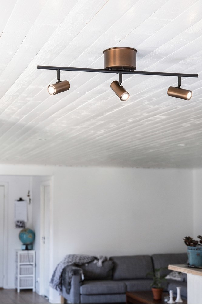 Cato skena 3 blankslipad m�ssing GU4/MR11