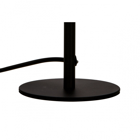 MOLEKYL bordlampa h�g, svart/r�k