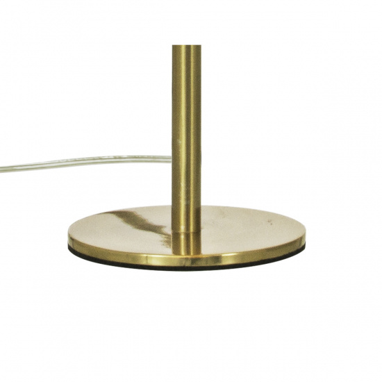 MOLEKYL bordlampa h�g, matt m�ssing/vit