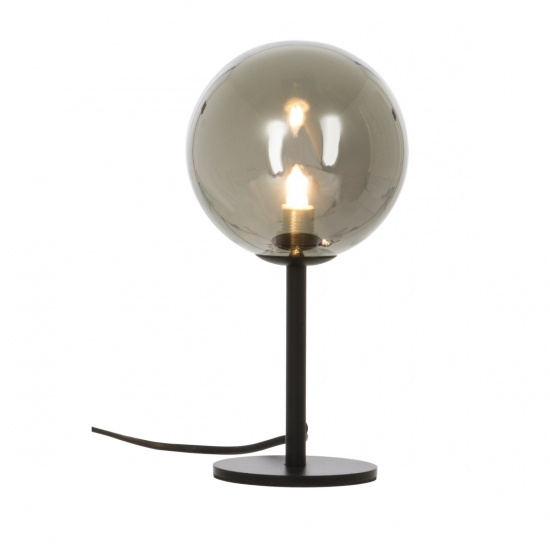 MOLEKYL bordlampa 1, svart/r�k