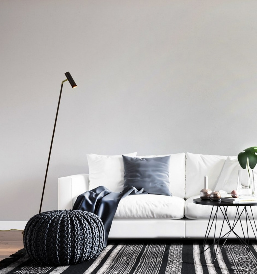 ARTIC golvlampa, svart