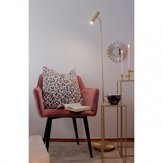 ARTIC golvlampa, matt m�ssing