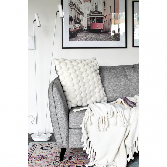 ARTIC golvlampa dubbel, vit