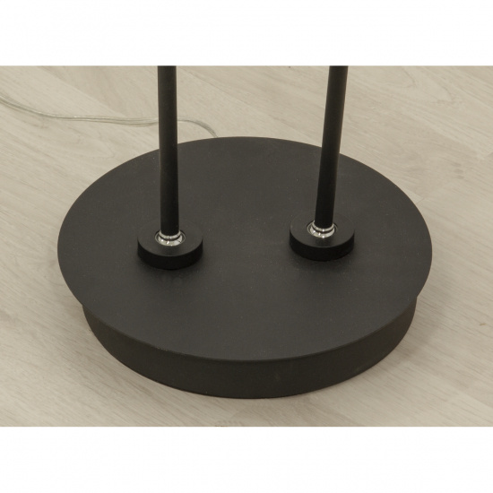 ARTIC golvlampa dubbel, svart