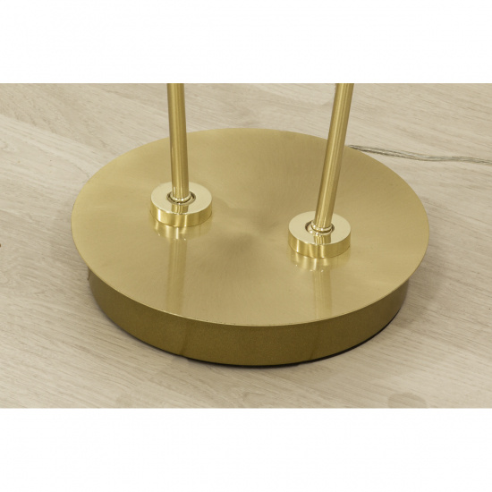 ARTIC golvlampa dubbel, matt m�ssing