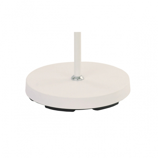 PILOT golvlampa, vit/krom