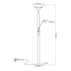 CANNES golvuplight, antik CANNES golvuplight, antik