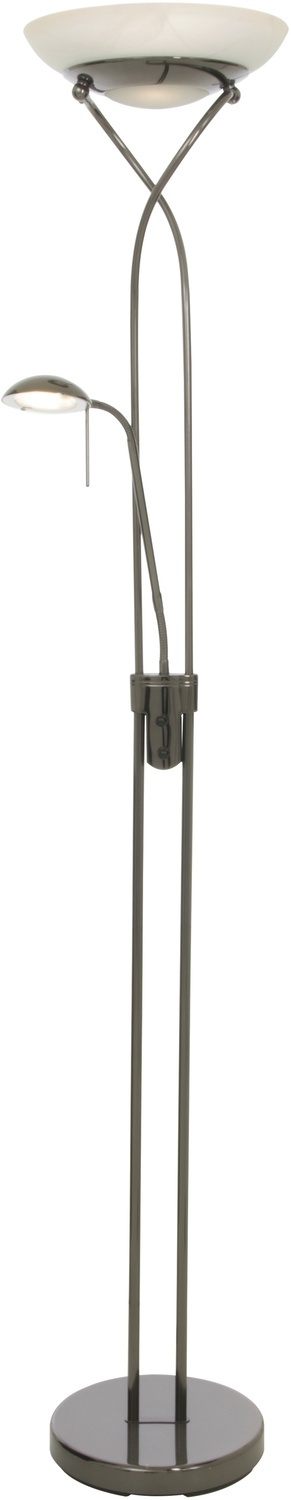 CANNES golvuplight, svartkrom