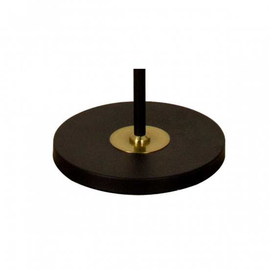 GUSTO golvlampa, svart/m�ssing