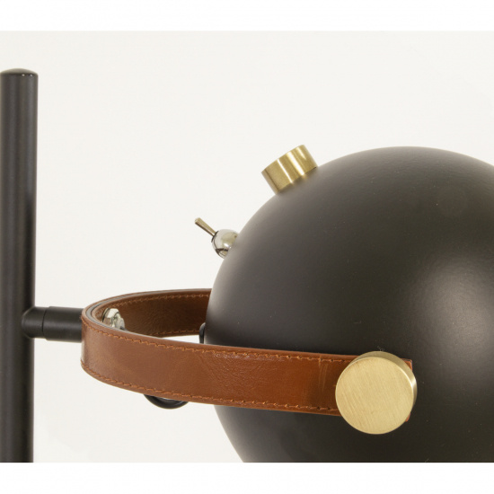 BOW golvlampa., 1-arm, svart