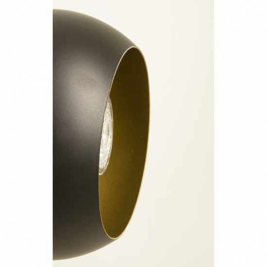 BOW golvlampa., 1-arm, svart