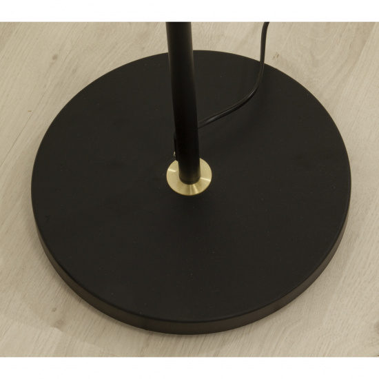 BOW golvlampa. 3-arm, svart