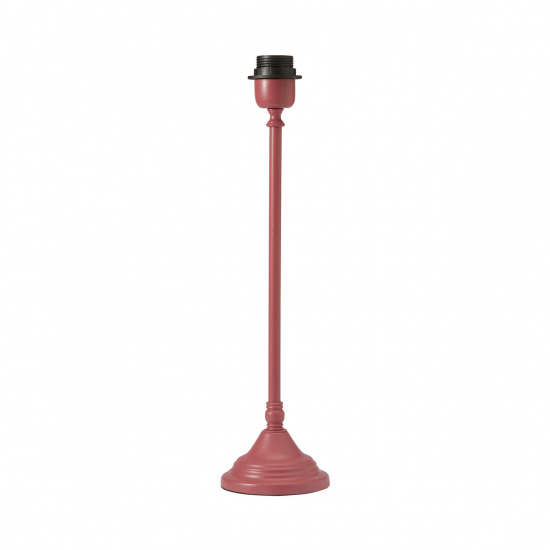 TOVE Lampfot - M�rkrosa -  Exkl sk�rm - h�jd 46cm