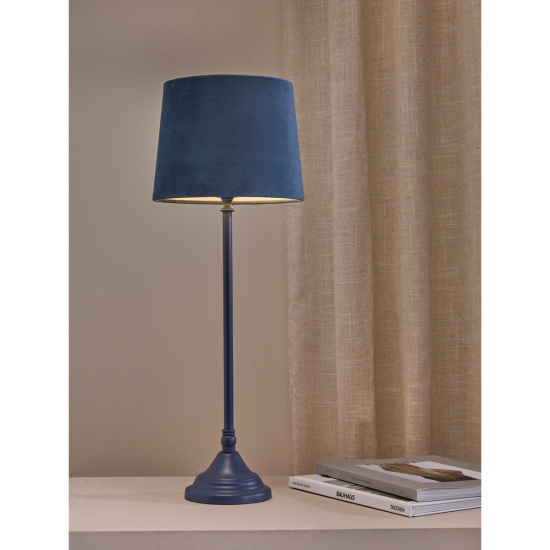 TOVE Bordlampa - Inkl sk�rm - Bl� - H�jd 56cm