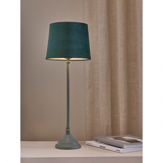 TOVE Bordlampa - Inkl sk�rm - Gr�n - H�jd 56cm