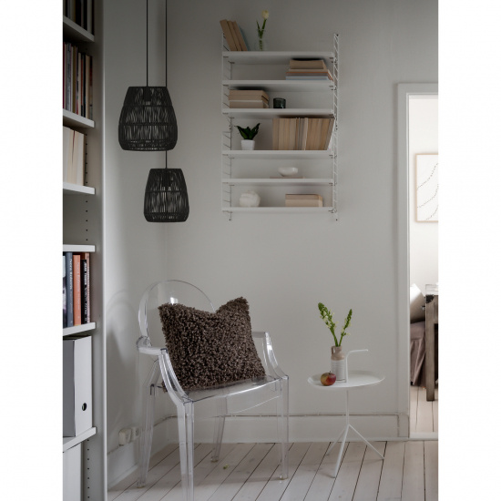 Saigon Taklampa, Svart 28cm