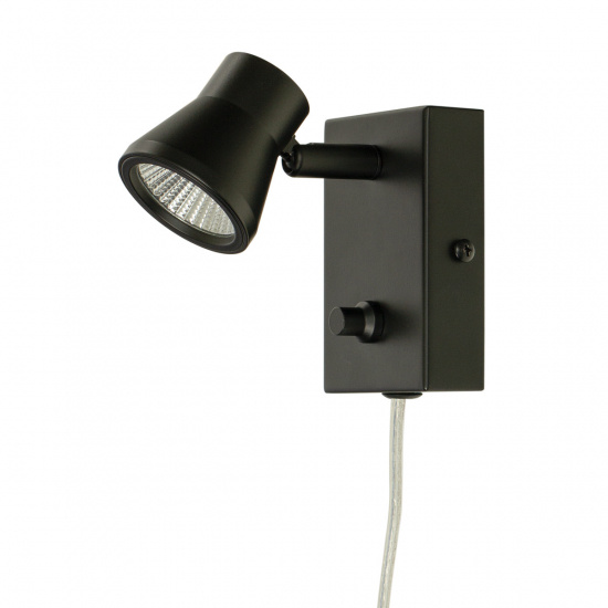 PLUTO v�gglampa, svart