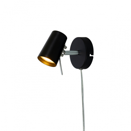 PILOT v�ggspot. svart