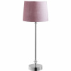 Liam bordslampa med rosa skärm 59cm