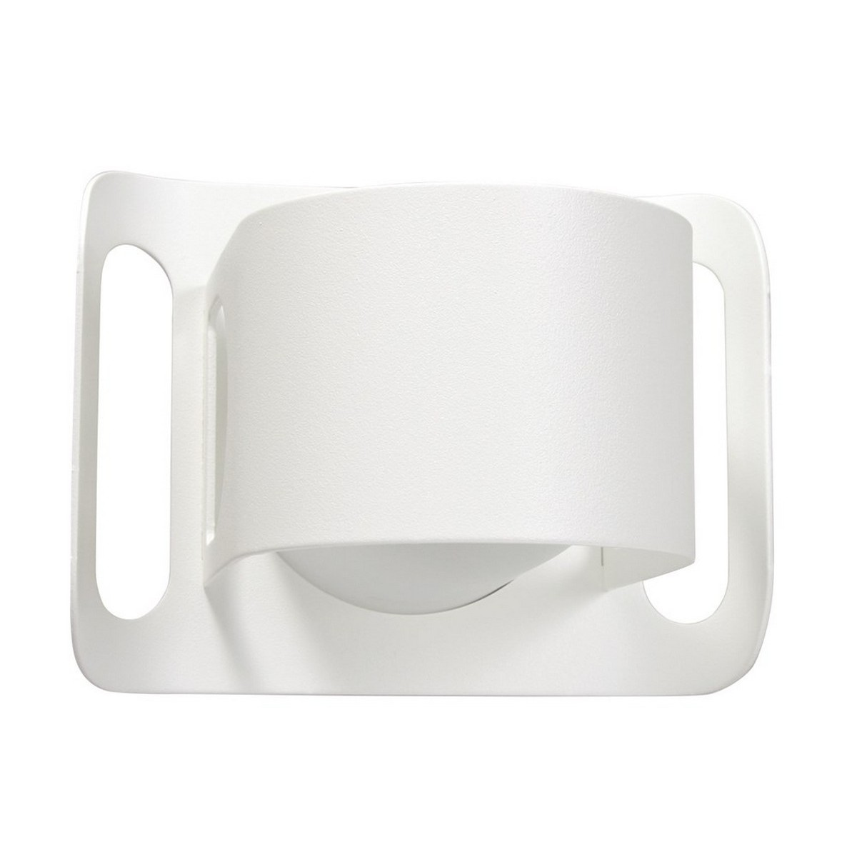 Gekko v�gglampa vitstruktur E27 klart glas