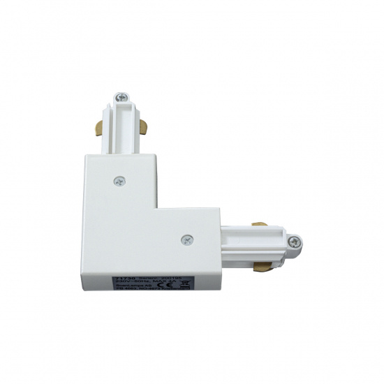 TRACKLINE koppling 90� v�nster, vit