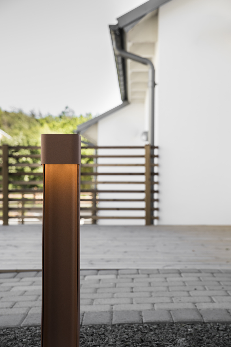 Taurus pollare H800 IP54 antracit LED