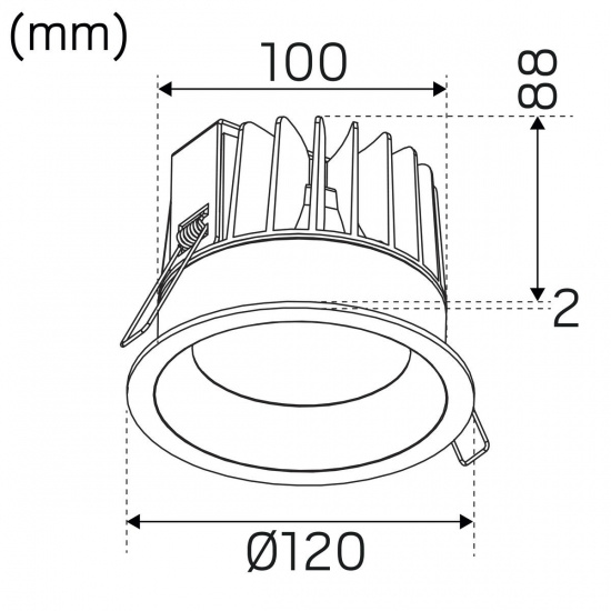 Solo Mini G2 Antracit 3000K