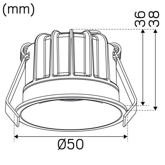Optic Deep XS Vit 2700K