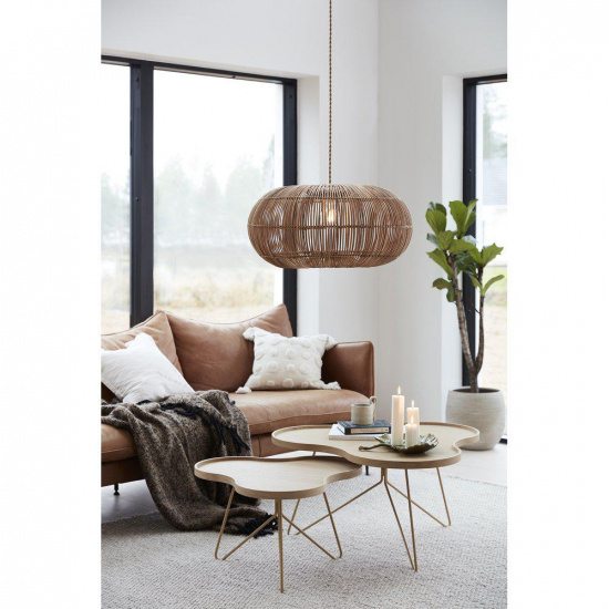 Zuri Taklampa, Natur 61cm