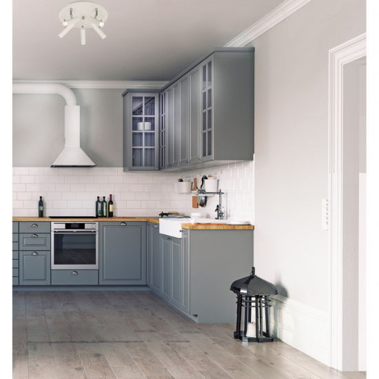 ARTIC takspot rund 5:a, vit