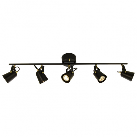 METZ takspot rak 5:a, svart/matt m�ssing