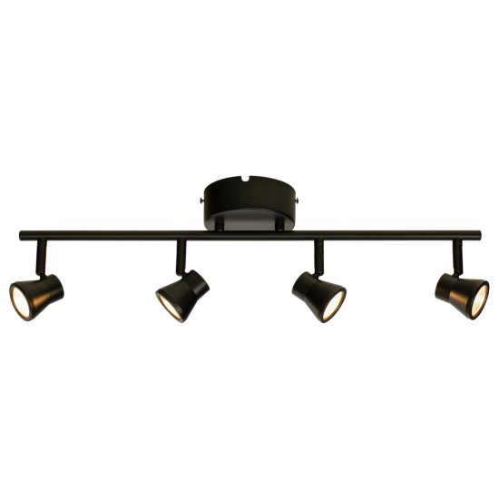 PLUTO takspot 4:a rak, svart