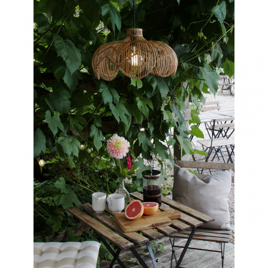 BELLE Taklampa Utomhus, Natur 43cm