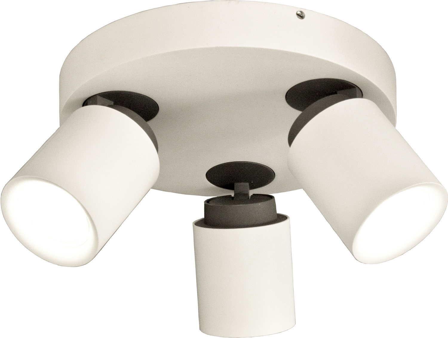 ROLLO takspot, rund 3 vit/gr�