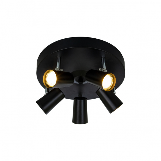 PILOT takspot rund 5:a, svart