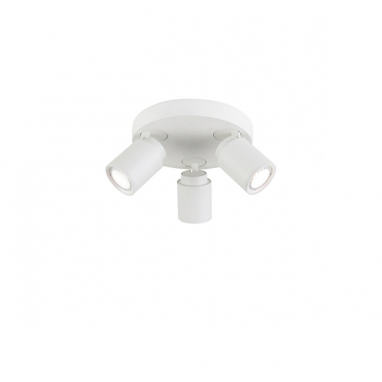 ROLLO takspot 3:a rondell, matt vit 