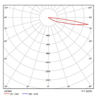 V�gg. HERON I svart LED