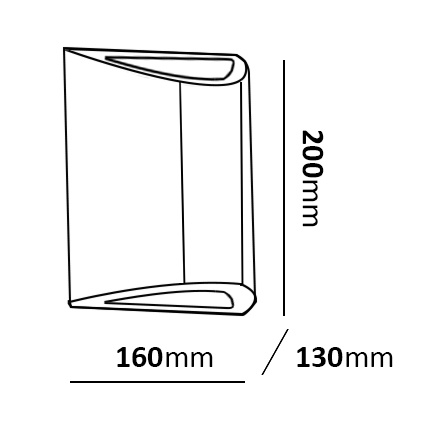 V�gg. Trius II 20W Antracit
