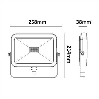 Str�lkastare ZATT MINI 30W