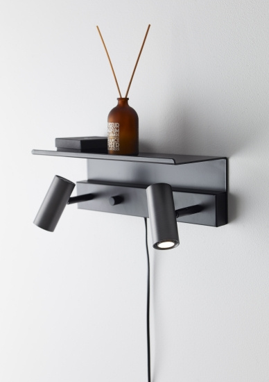 Cato v�gghylla dubbel mattsvart