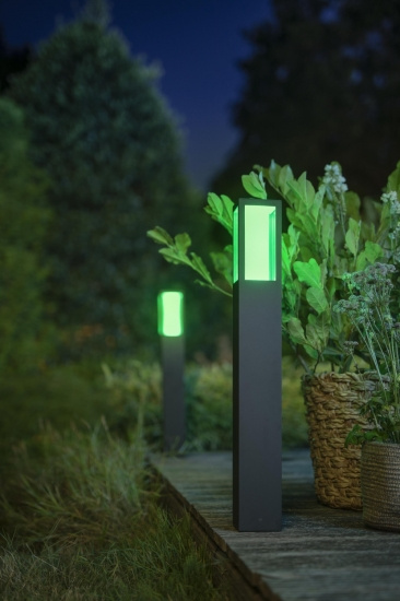 Impress Hue WACA EU post black 2x8W 24V