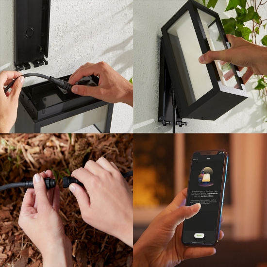 Impress Hue WACA LV EU wall lantern