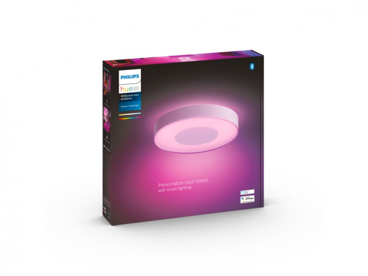 Infuse L Hue ceiling lamp white 