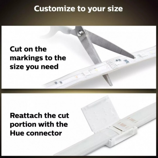 Hue Lightstrip Plus V4 EMEA 1m ext