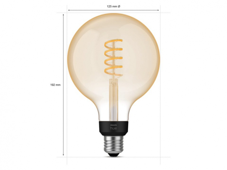 Philips HueWA 7W Fil G125 EUR E27