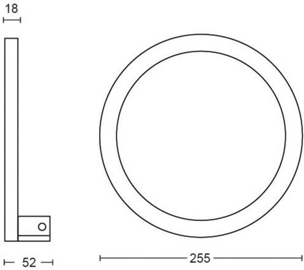 Sana Hue wall white 20W 24V