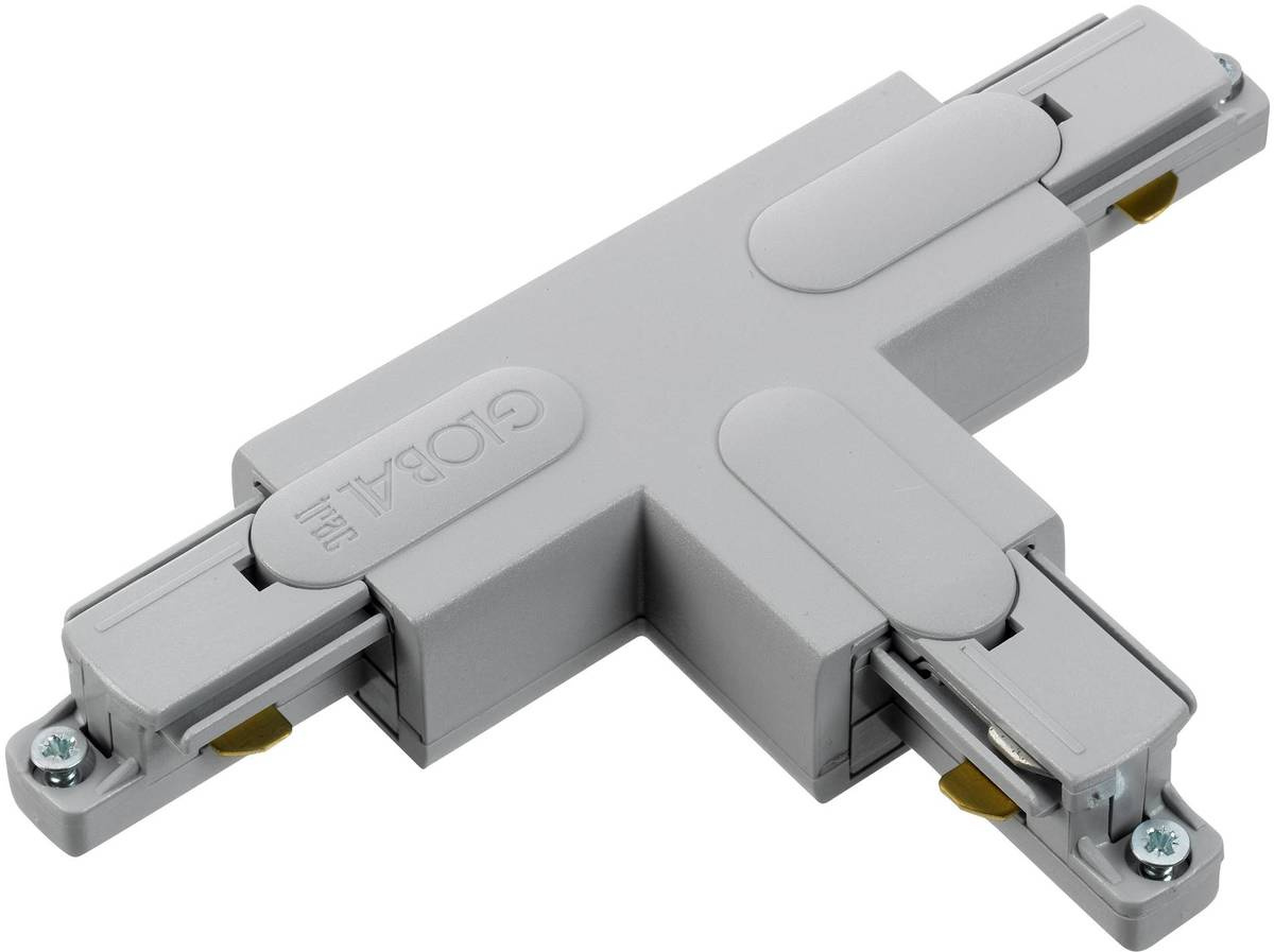 GB37-3 T-koppling Global 1-fas skena mattvit