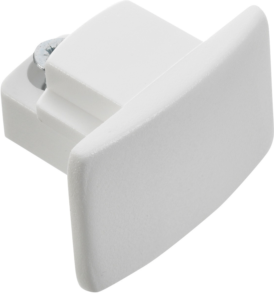 GB41-3 End cap Global 1-phase track flat white